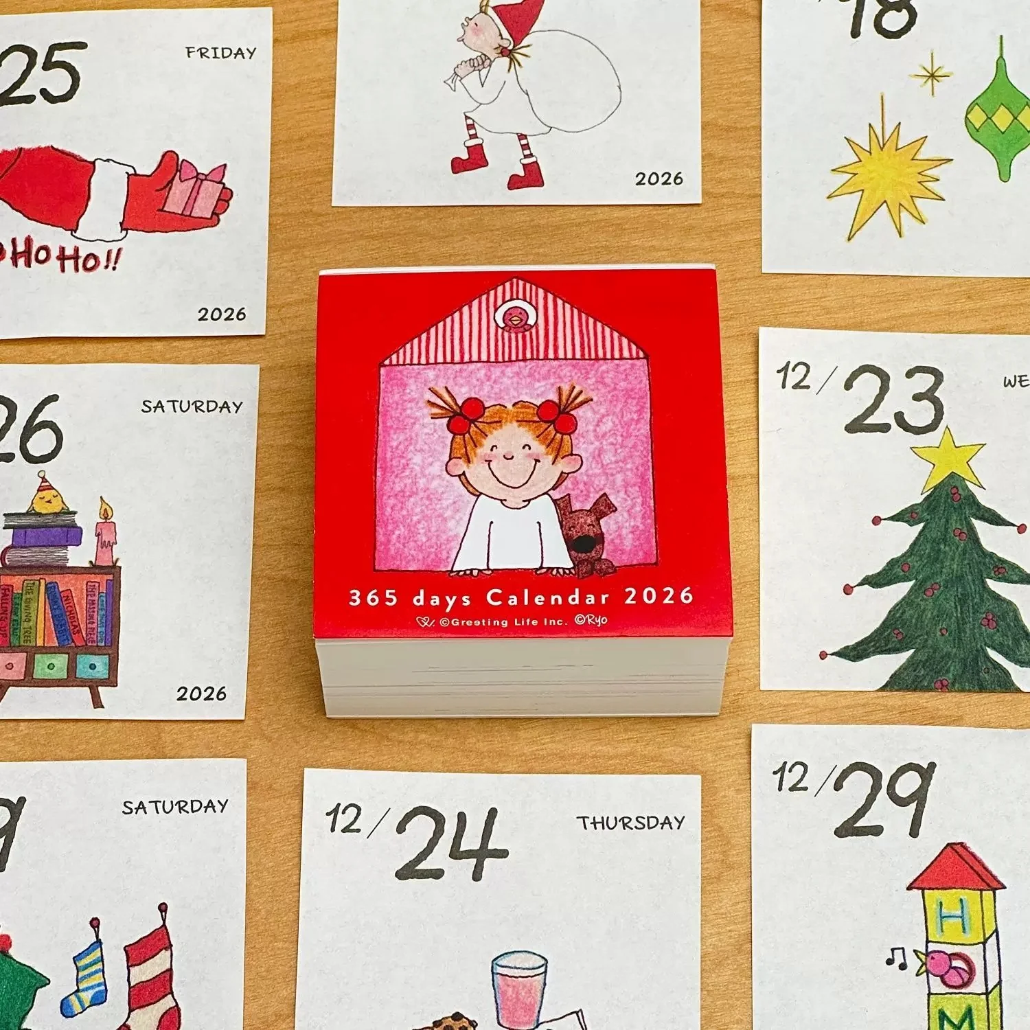 Simple Mini Desk Calendar 2026 - Image 17