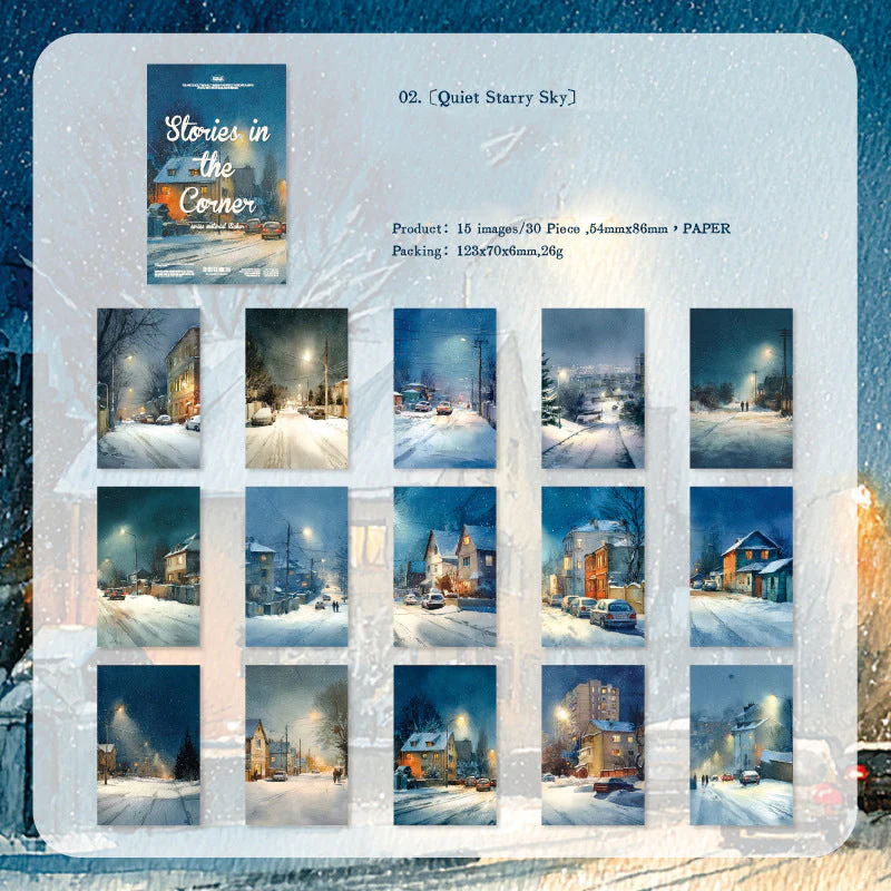 Story In The Corner Paper 30pcs - Image 26