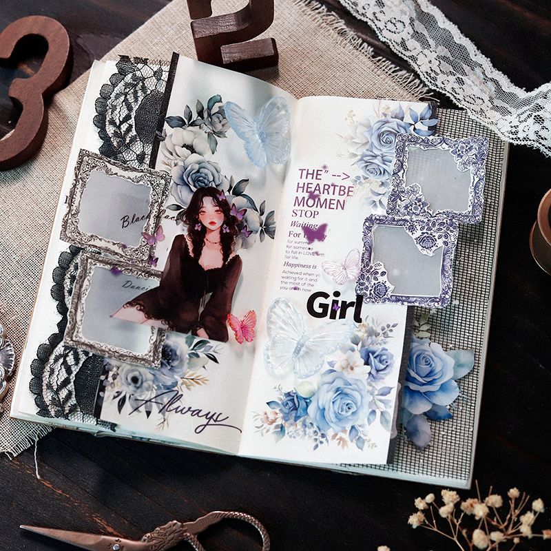 Soft Vine Dream Series Lace Memo Pad - Image 5