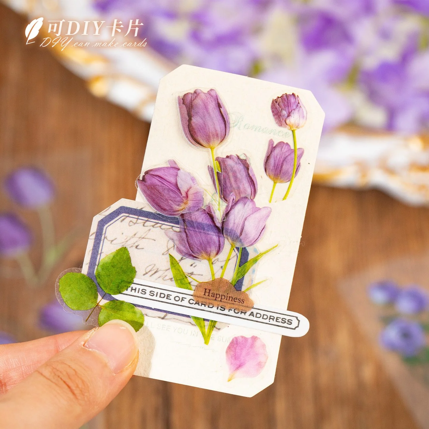 Specimen Flower Sticker Book 30Pcs - Image 4