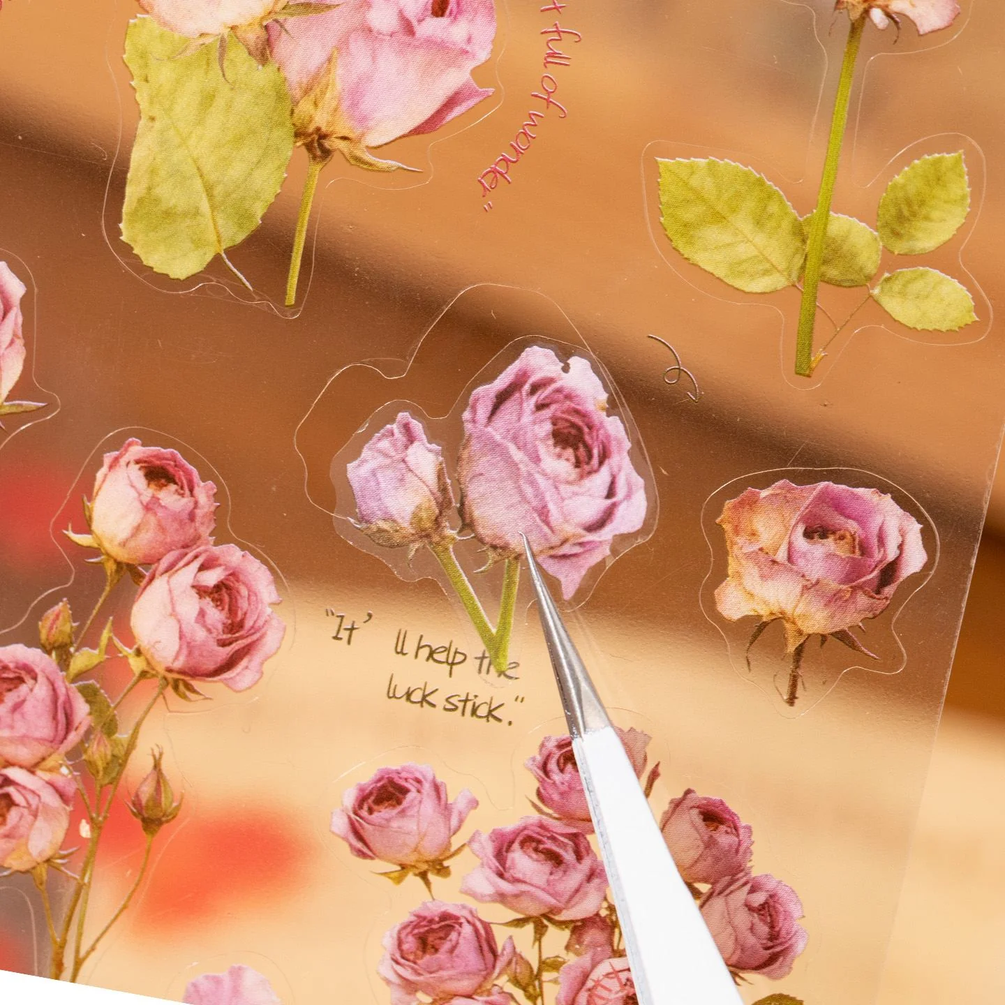 Specimen Flower Sticker Book 30Pcs - Image 5