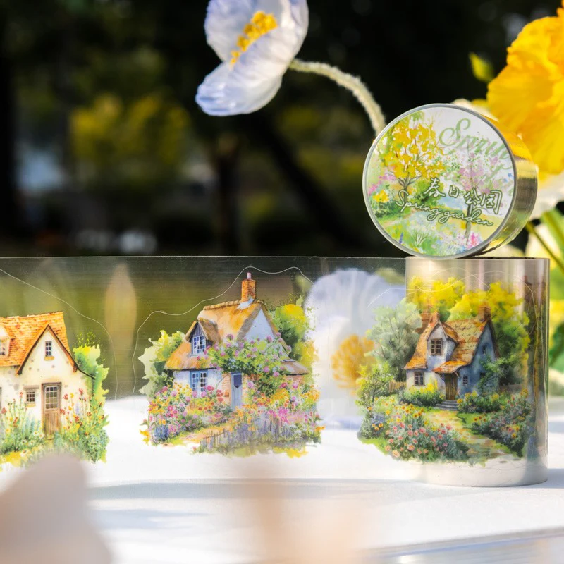 Spring Park Series Scenic PET Sticker Tape - Image 3