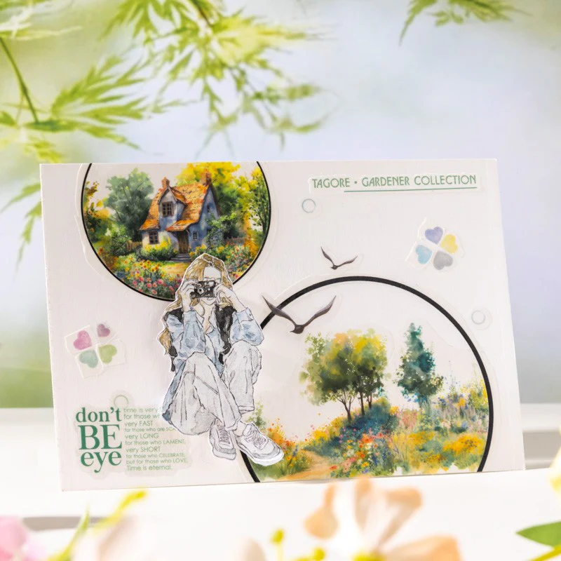 Spring Park Series Scenic PET Sticker Tape - Image 7