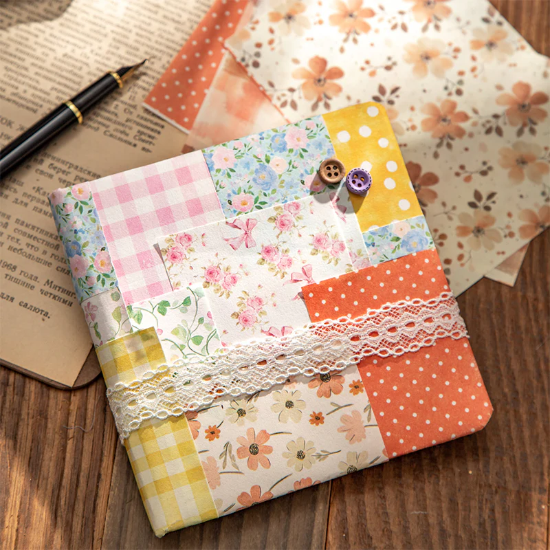 Spring Story Embossed Floral Paper Pack - Image 12