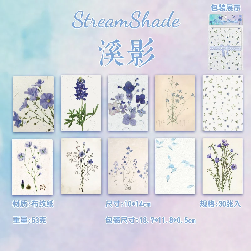 Spring Story Embossed Floral Paper Pack - Image 19