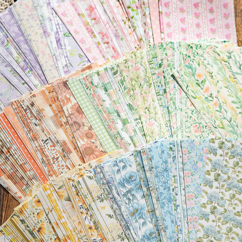 Spring Story Embossed Floral Paper Pack - Image 21