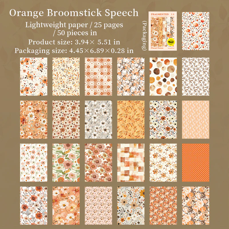 Spring Story Embossed Floral Paper Pack - Image 25