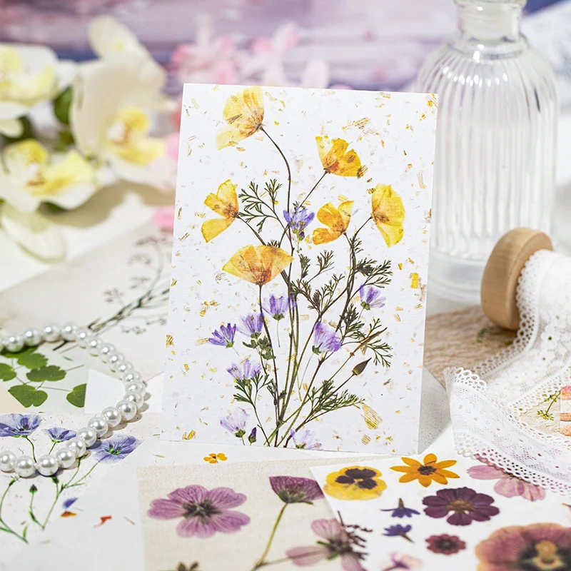 Spring Story Embossed Floral Paper Pack - Image 5