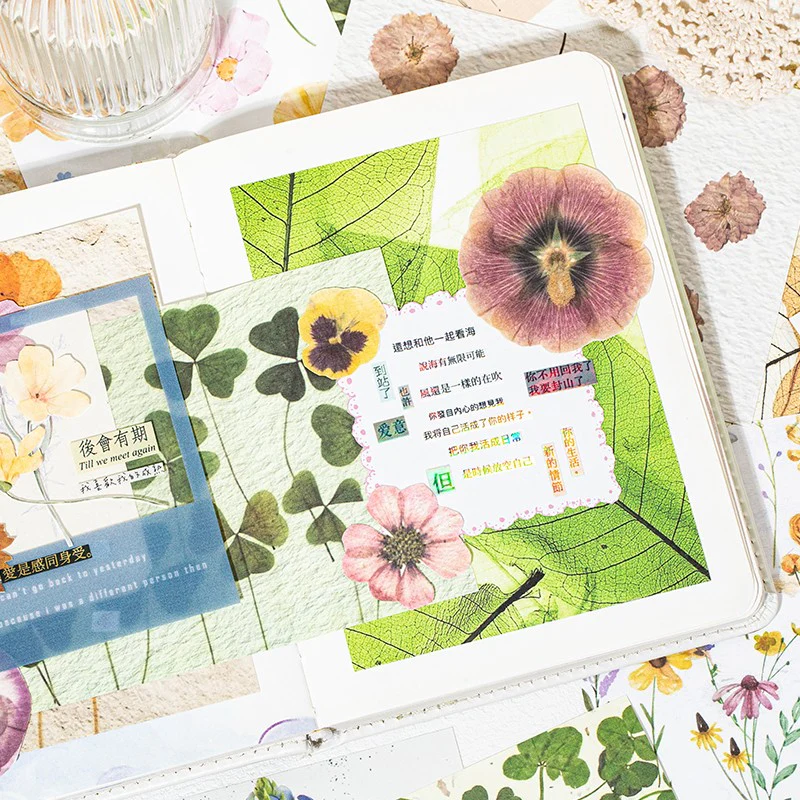 Spring Story Embossed Floral Paper Pack - Image 9