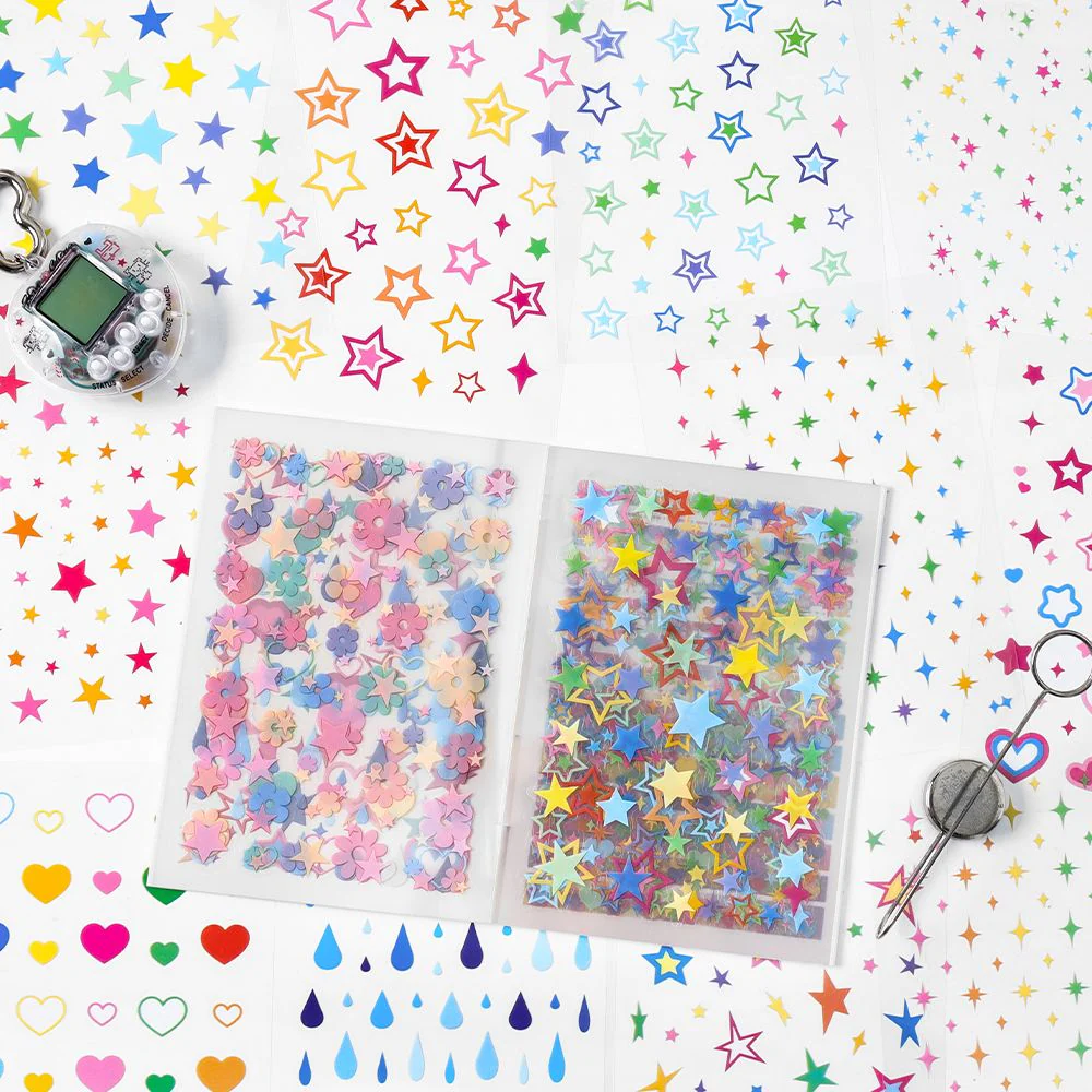 Starlight Series Cute PET Sticker Book - Image 11