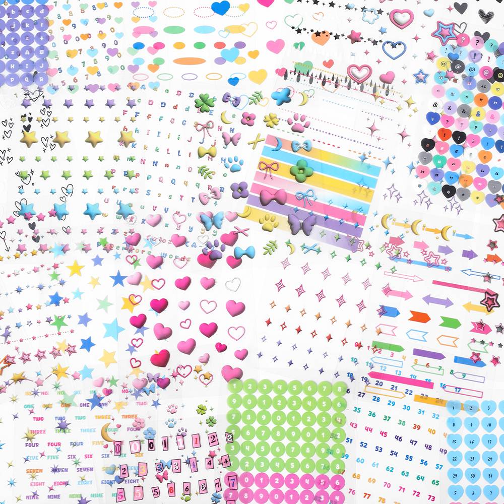 Starlight Series Cute PET Sticker Book - Image 7