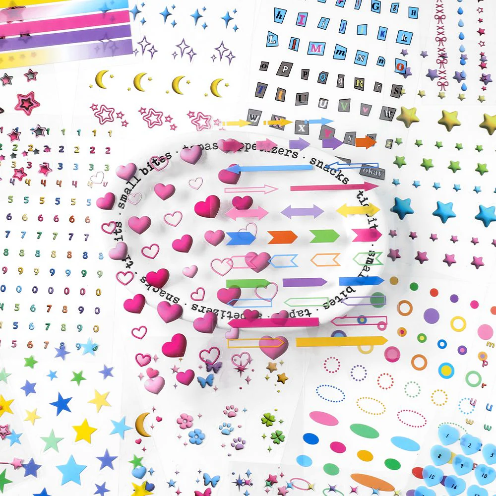 Starlight Series Cute PET Sticker Book - Image 9