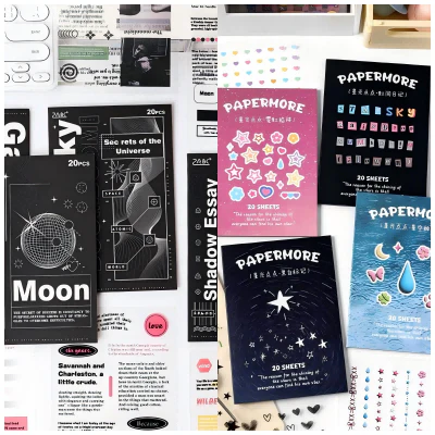 Starlight Series Cute PET Sticker Book - Image 16