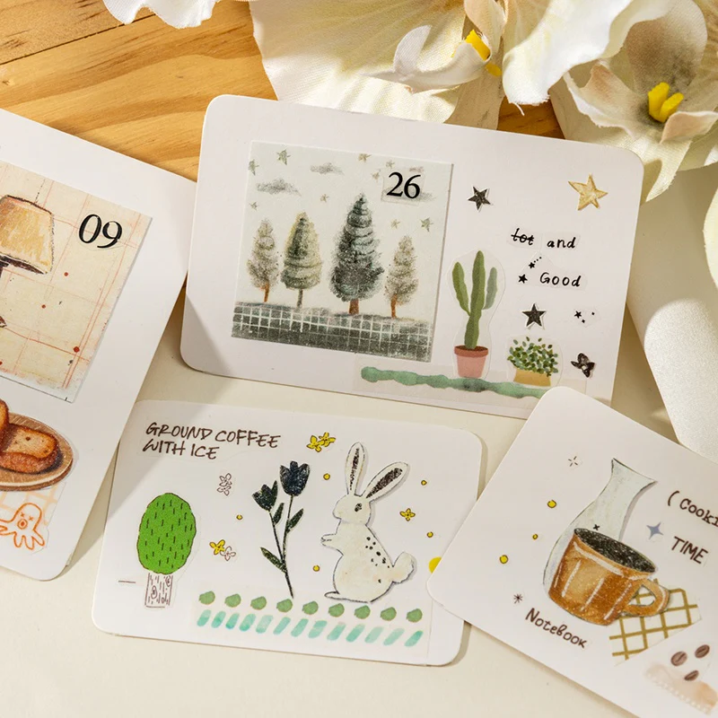 Cute Cartoon Life Planner Sticky Notes 50PCS - Image 22