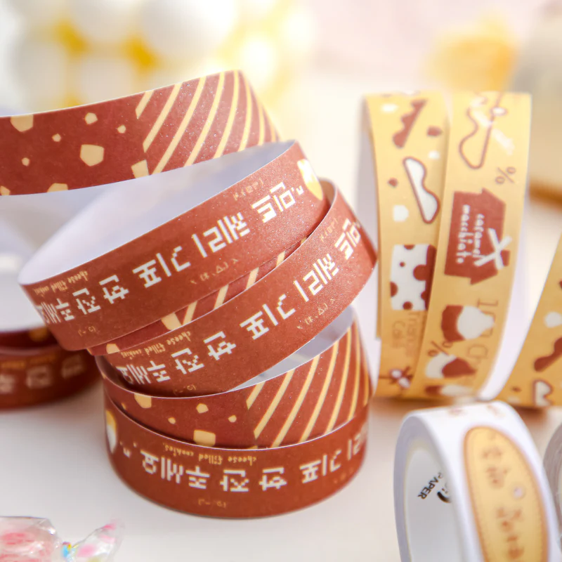Sweet Trio Washi Tape Set Candy Theme - Image 5
