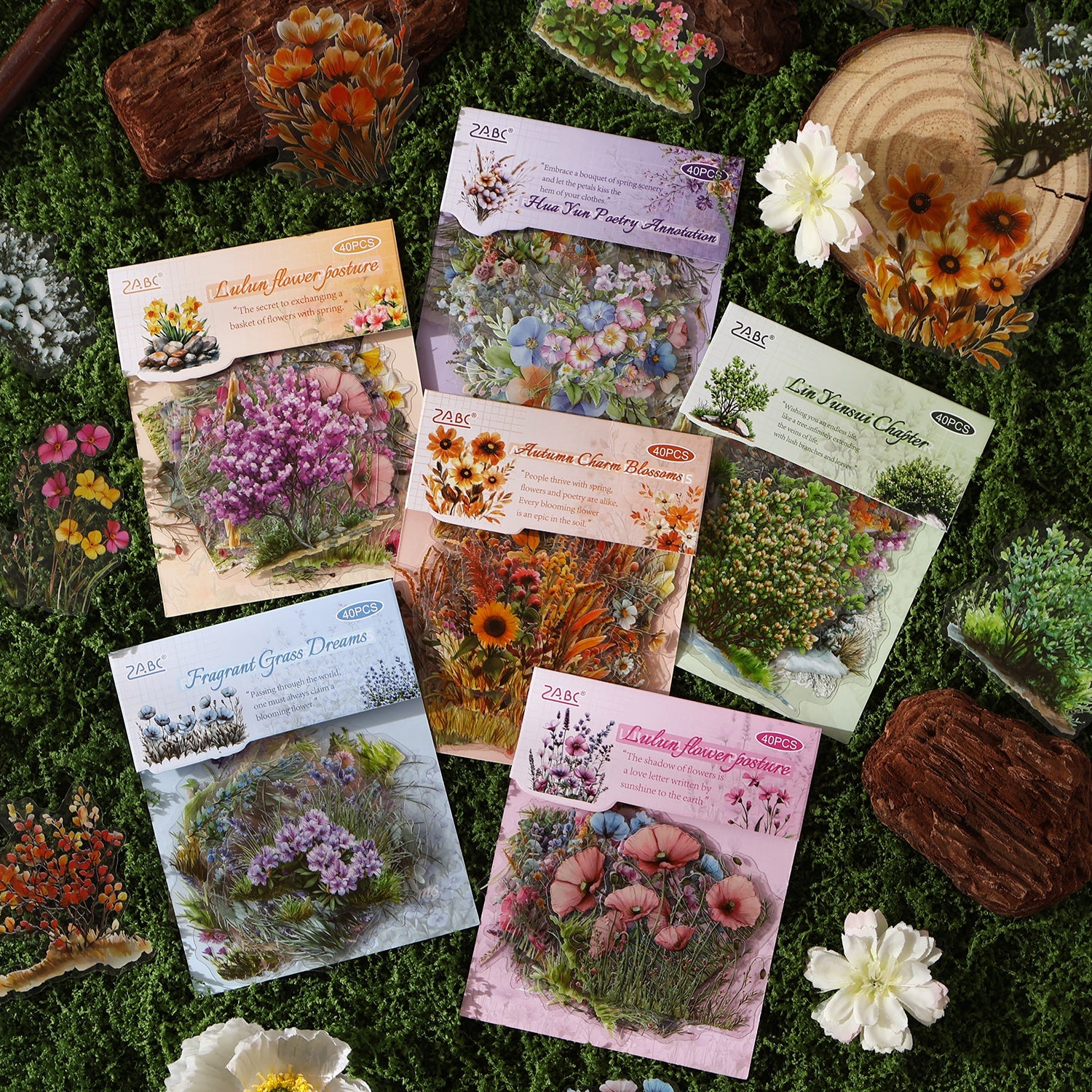 The Charm of The Years Sticker 40pcs - Image 4