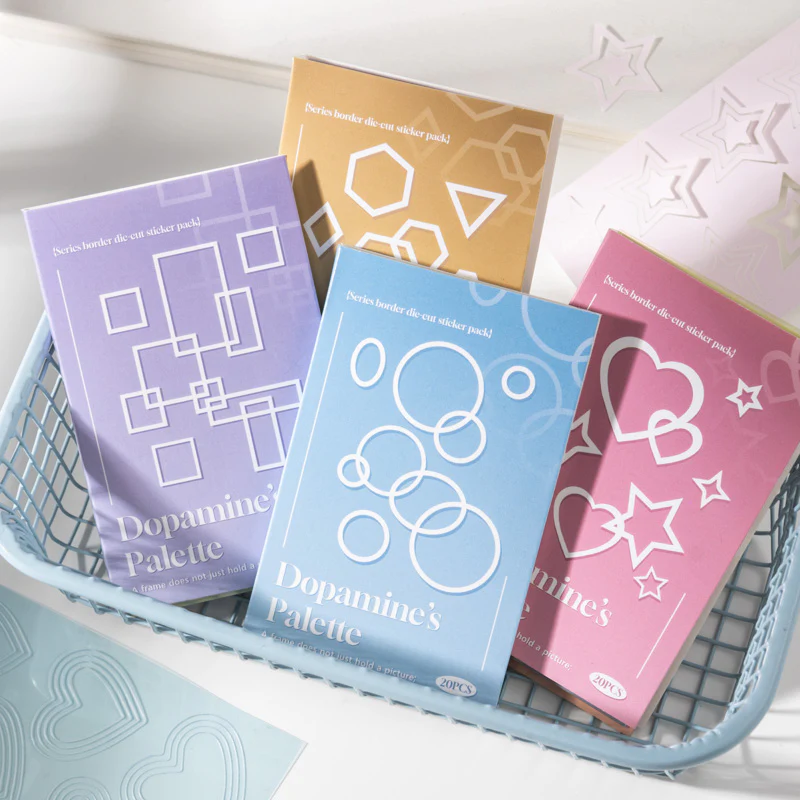 The Color of Dopamine Series Stickers Book 20PCS - Image 7