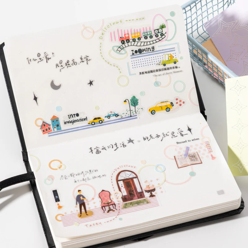 The Color of Dopamine Series Stickers Book 20PCS - Image 9