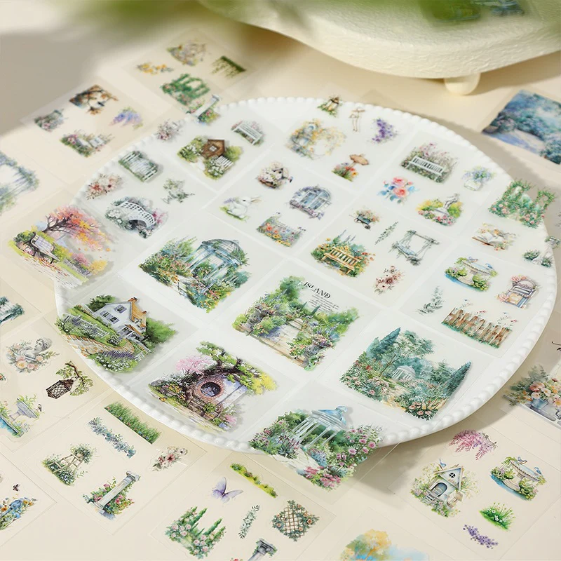 The Garden At End Of The City Sticker Box 45pcs - Image 3