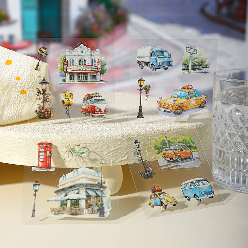 The Garden At End Of The City Sticker Box 45pcs - Image 6