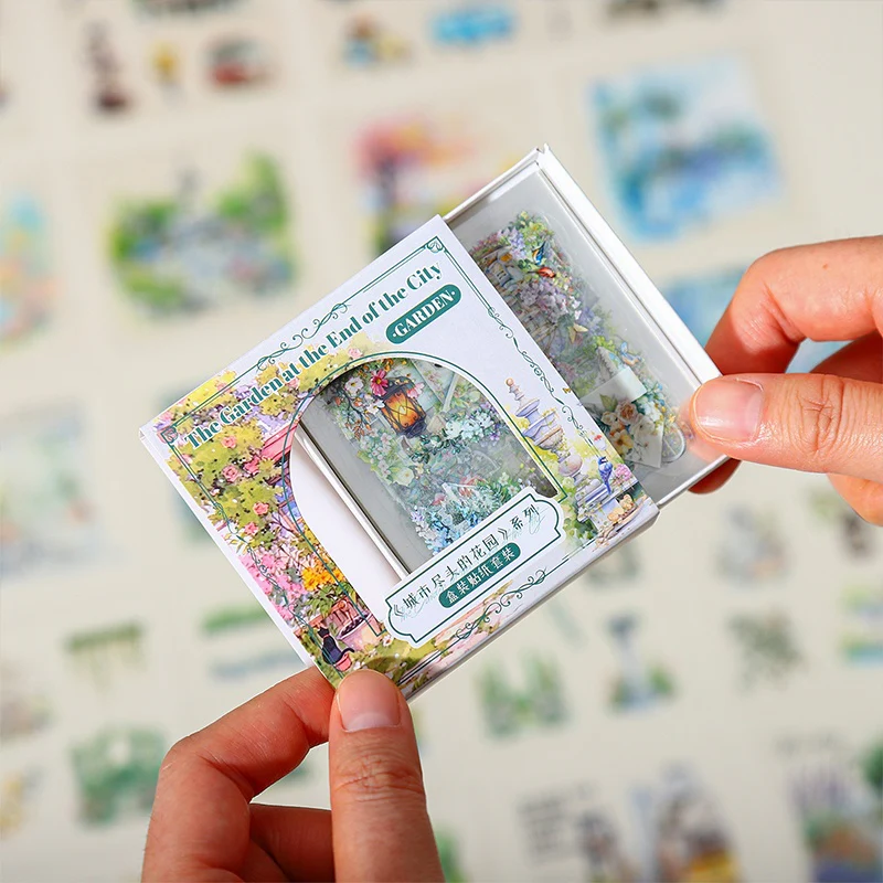 The Garden At End Of The City Sticker Box 45pcs - Image 7
