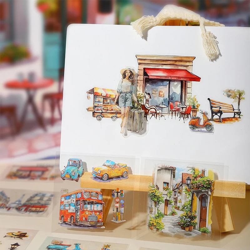 The Garden At End Of The City Sticker Box 45pcs - Image 8