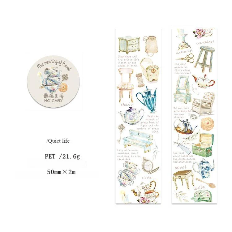 The Meaning Of Travel Series PET Tape-TAHARA - Image 12