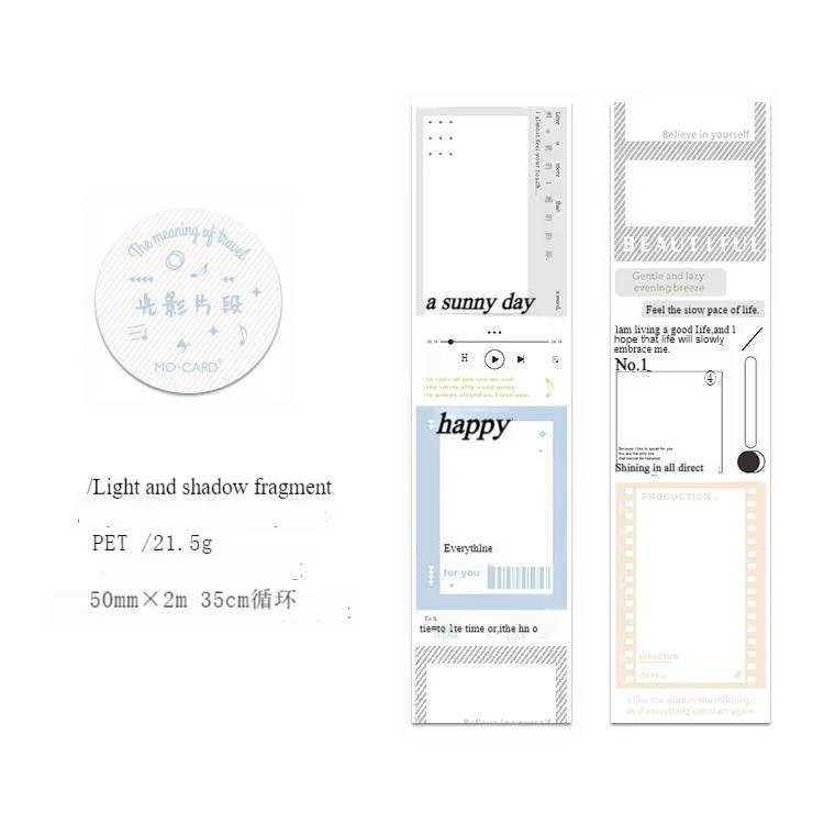 The Meaning Of Travel Series PET Tape-TAHARA - Image 13