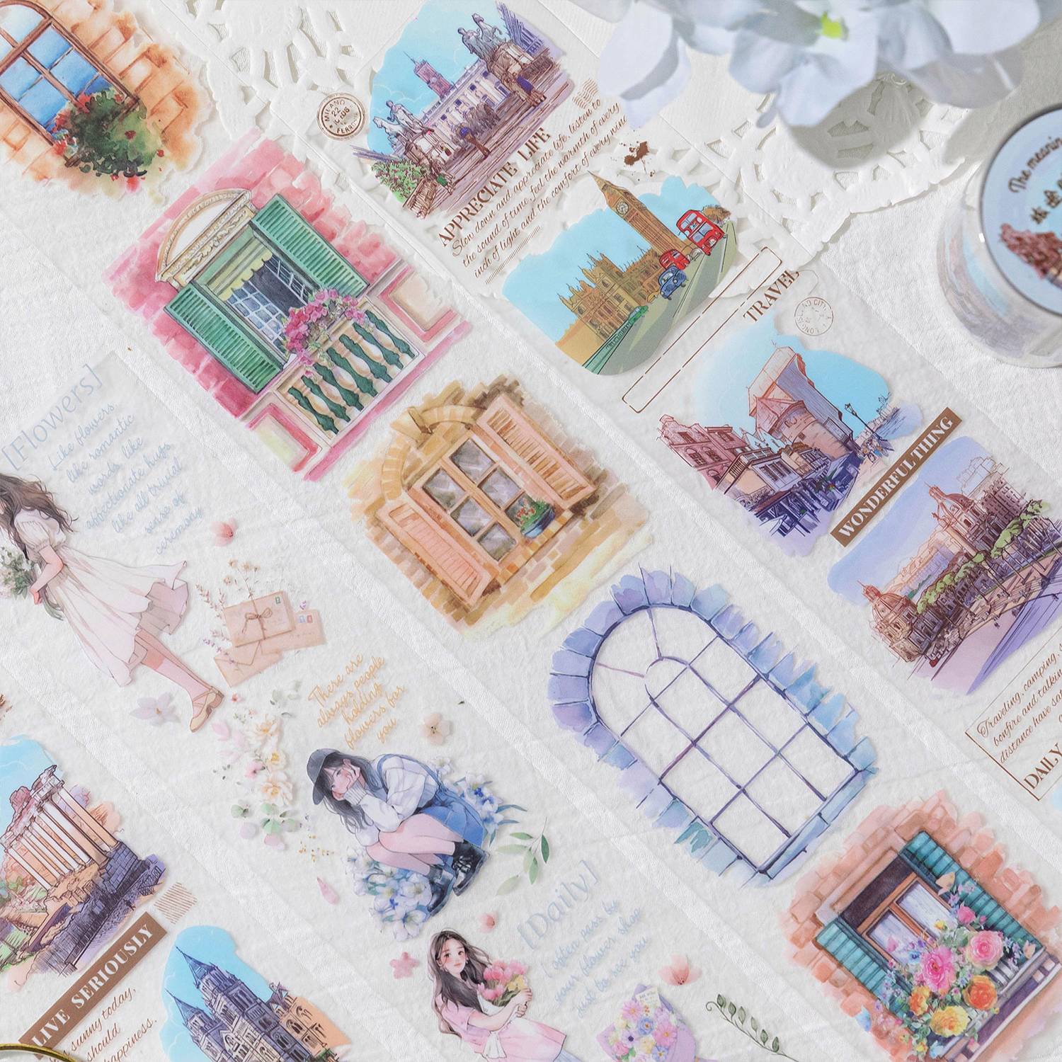 The Meaning Of Travel Series PET Tape-TAHARA - Image 6