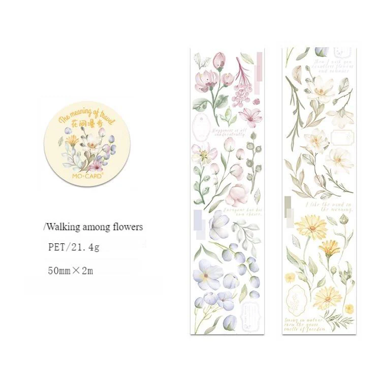The Meaning Of Travel Series PET Tape-TAHARA - Image 9