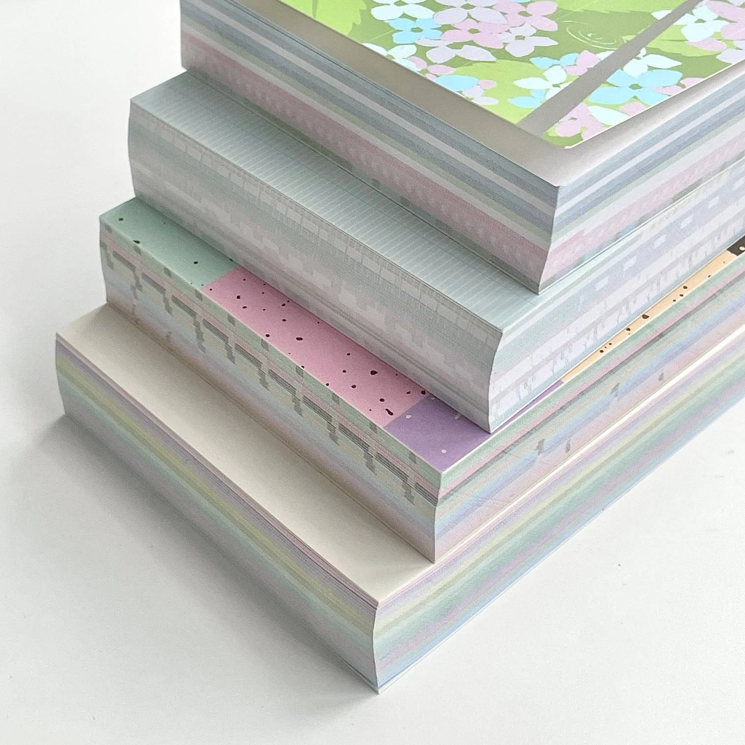 Thickened basic writing notebook for note-taking notes