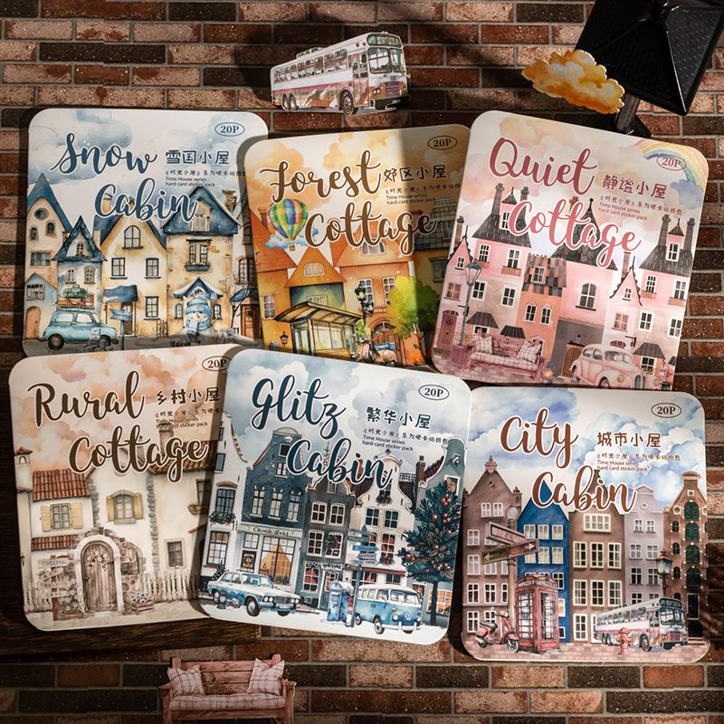 Time Cottage Series 3D Scene Sticker Pack - Image 7