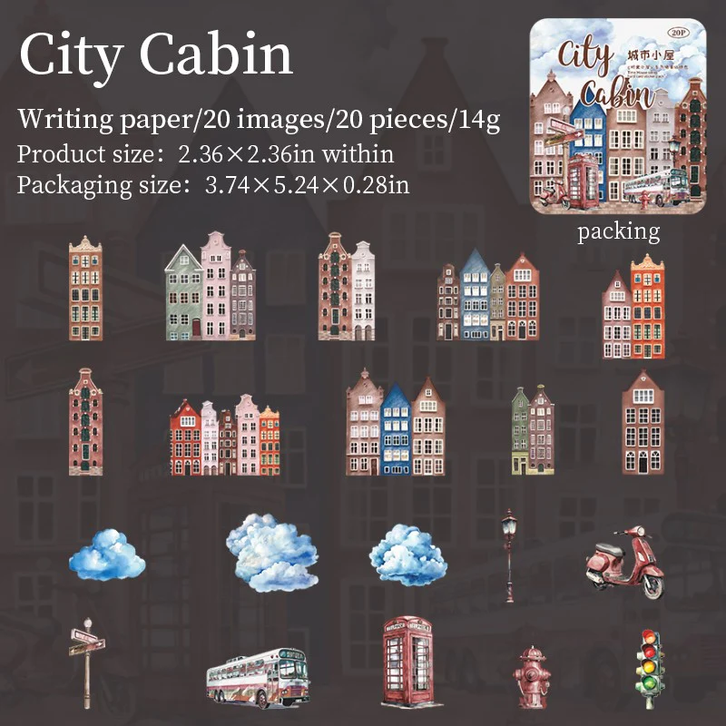 Time Cottage Series 3D Scene Sticker Pack - Image 9