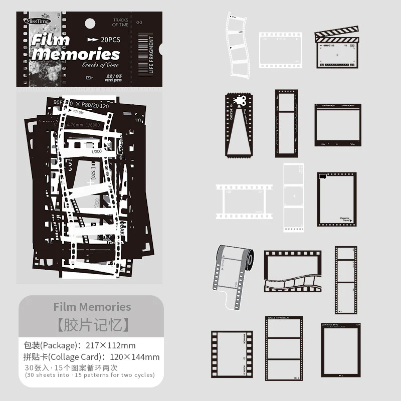 Timeless Issue Series – Journal PET Film Stickers - Image 5