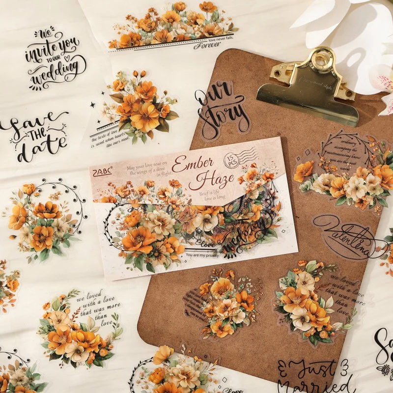 Tinted Silk Melody Sticker 15pcs - Image 6