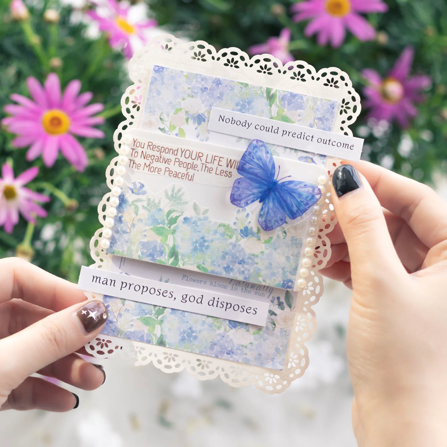 [Tomato Jam Girl ]Spring Flower Island series Sticker Book-TAHARA - Image 3
