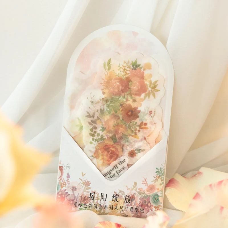 Tomato Jam Girl Spring is in the air series Large Sticker Pack-TAHARA - Image 5
