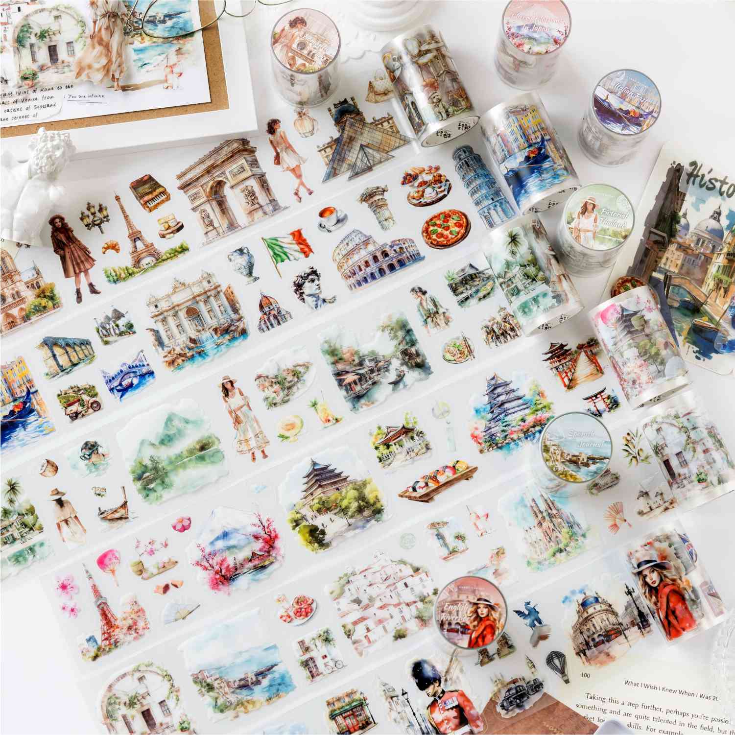 Travel Scenery Story PET Tape - Image 2