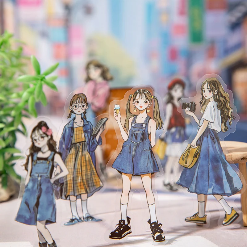 Duoduo's weekly outfits Series Character PET Sticker Pack - Image 22
