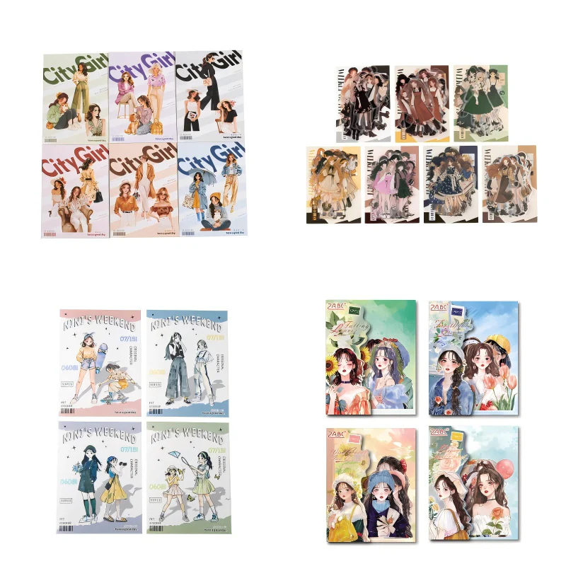 Duoduo's weekly outfits Series Character PET Sticker Pack - Image 52