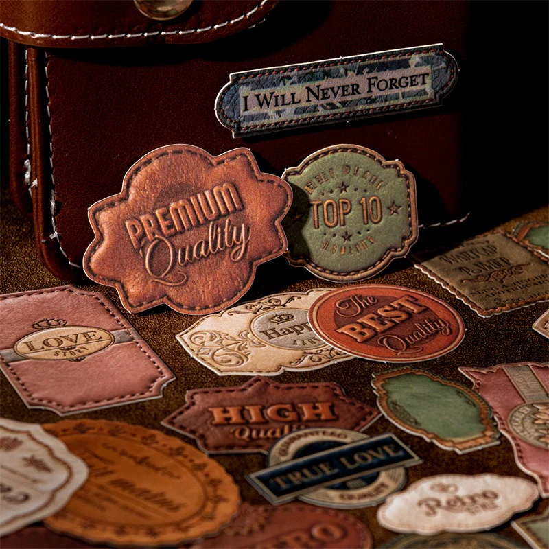 Velvet Letterhead Series Of Stickers - Image 10