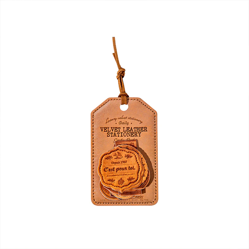 Velvet Letterhead Series Of Stickers - Image 6