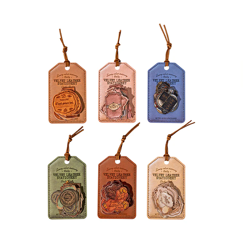 Velvet Letterhead Series Of Stickers - Image 7