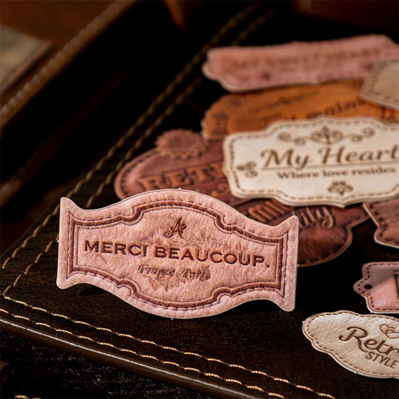 Velvet Letterhead Series Of Stickers - Image 8