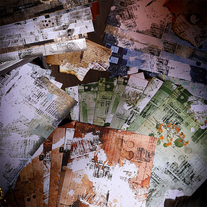 Vintage Archives Themed Large-Size Material Paper - Image 8