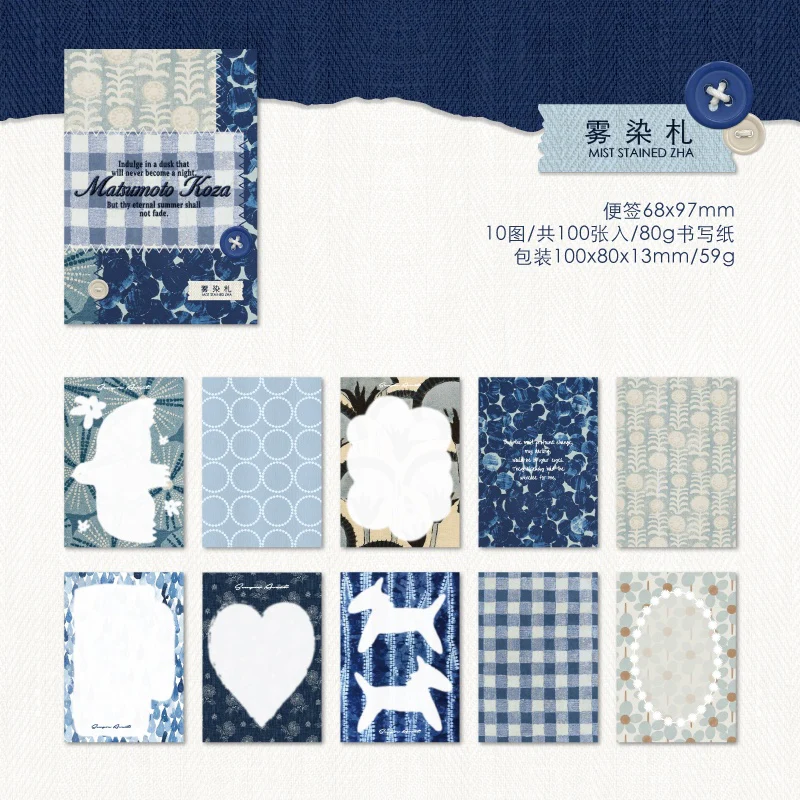 Vintage Floral Scrapbook Paper 100PCS - Image 15