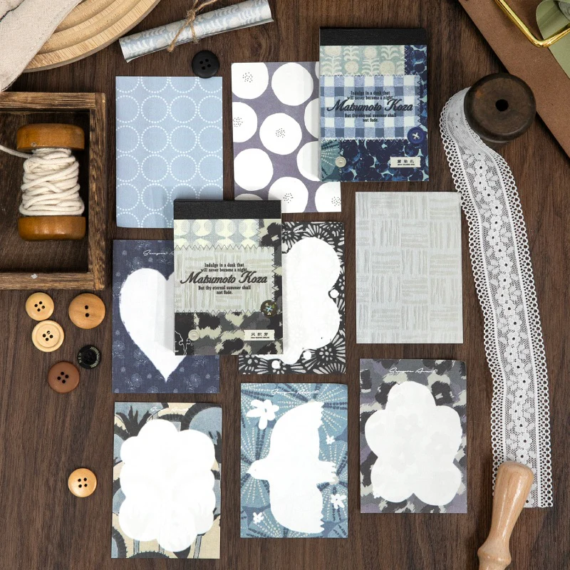Vintage Floral Scrapbook Paper 100PCS - Image 3