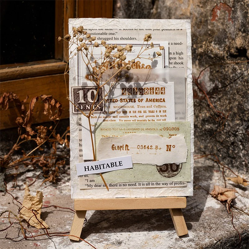 Vintage Manuscript Series Rub-On Transfer Stickers - Image 5