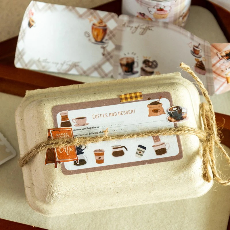 Warm Coffee Journal Series Memo Roll - Image 7