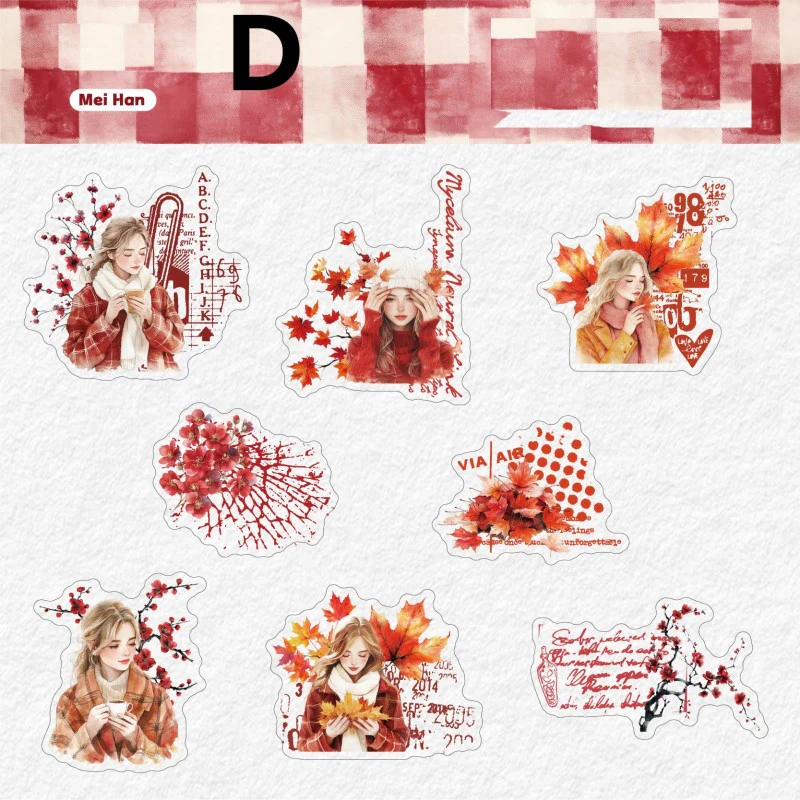 Warm in Winter Sticker 16pcs - Image 10